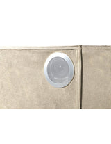 King Velvet Upholstered Wood Bed Frame With Fireplace Display - Lizelle - Omega Lifestyles