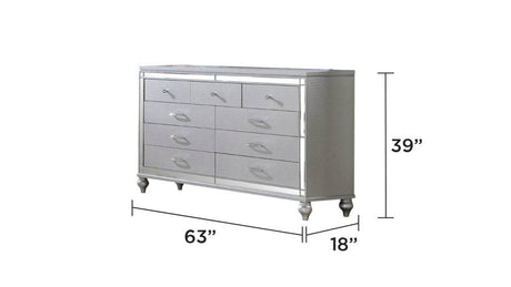 Modern Velvet Upholstered Queen 4-Piece Bedroom Set - Omega Lifestyles