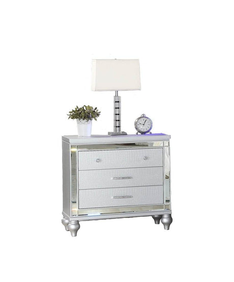 Modern Velvet Upholstered Queen 4-Piece Bedroom Set - Omega Lifestyles