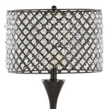 Crystal Clear K9 Oil Rubbed Bronze Table Lamp - Sleep Galleria