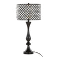 Crystal Clear K9 Oil Rubbed Bronze Table Lamp - Sleep Galleria