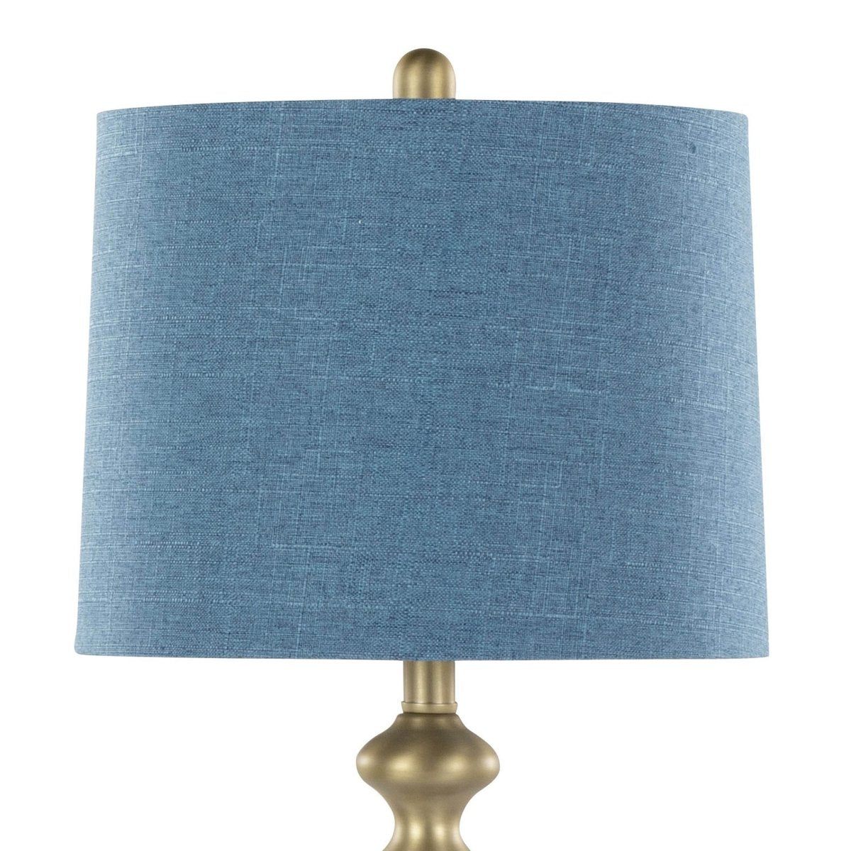 Set Of 2 Ashland Contemporary Gold Metal Table Lamps - Sleep Galleria