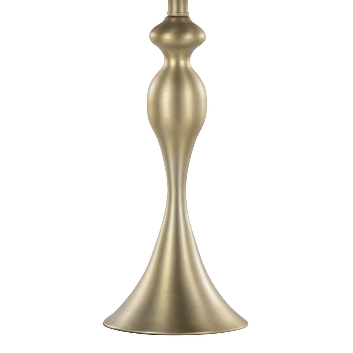 Set Of 2 Ashland Contemporary Gold Metal Table Lamps - Sleep Galleria
