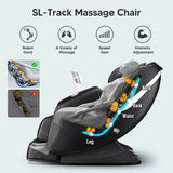 4D Zero-Gravity Shiatsu Heated Full Body Massage Chair - Omega Lifestyles