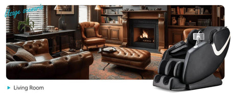 4D Zero-Gravity Shiatsu Heated Full Body Massage Chair - Omega Lifestyles