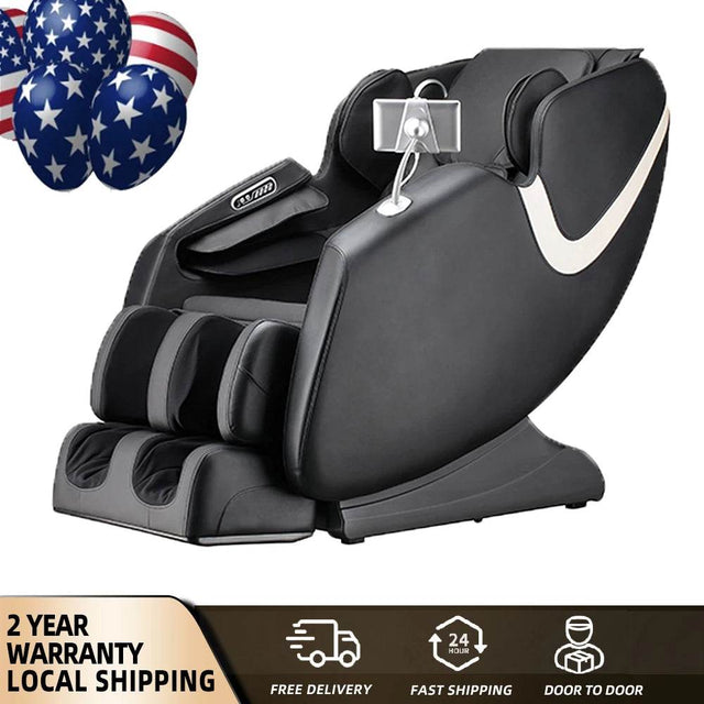 4D Zero-Gravity Shiatsu Heated Full Body Massage Chair - Omega Lifestyles