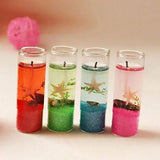 Romantic Ocean-Themed Jelly Pillar Candle - Omega Lifestyles