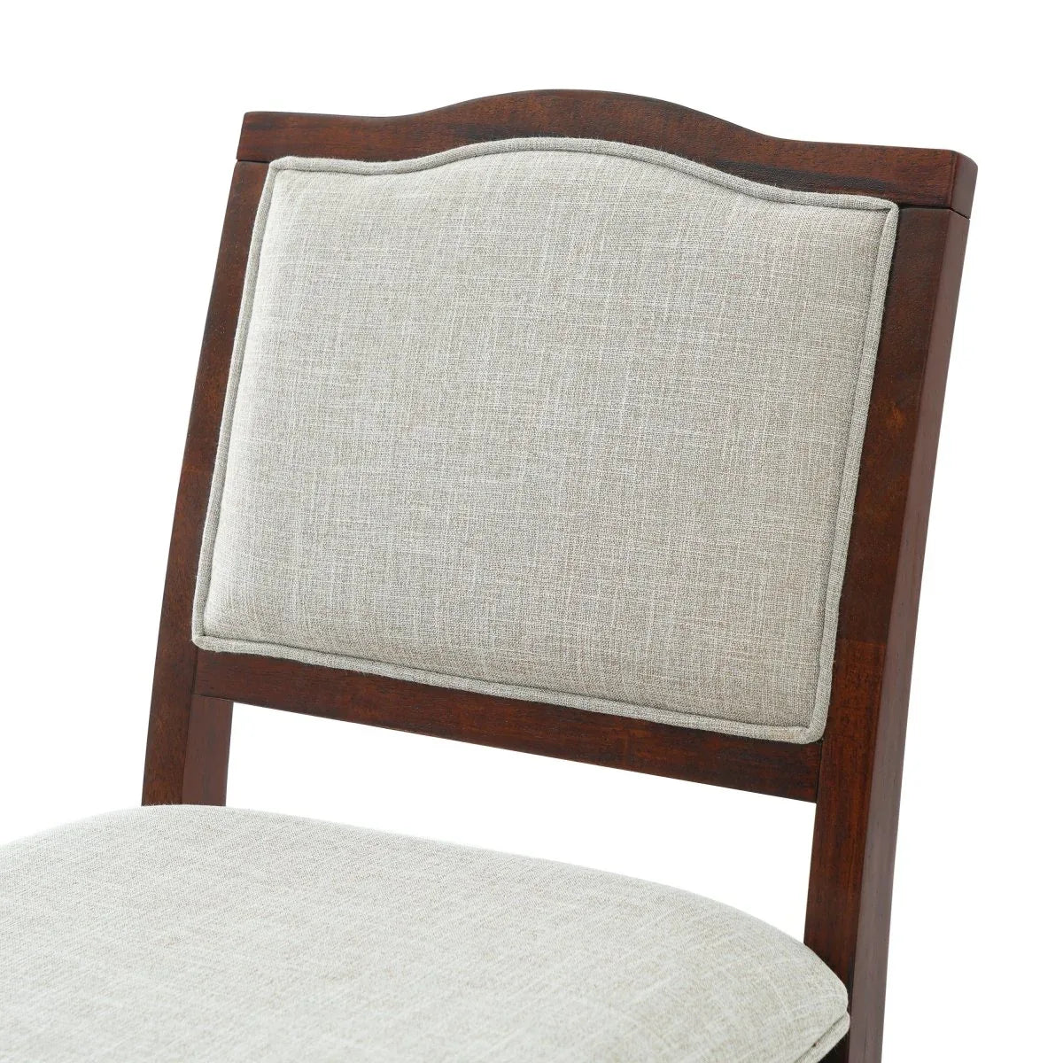 Set of 2 Rustic Rubber Wood Counter Height Bar Stools - Omega Lifestyles