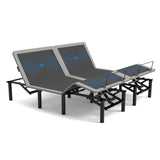 Split King Adjustable Massage Electric Bed Frame With USB Ports - Omega Lifestyles
