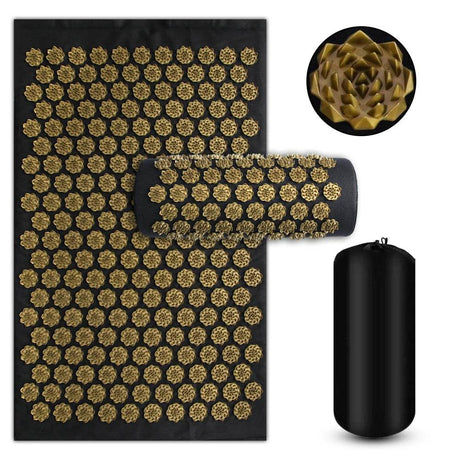 Shiatsu Acupressure Mat Cotton Spike Massage Pad - Sleep Galleria