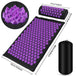 Shiatsu Acupressure Mat Cotton Spike Massage Pad - Sleep Galleria