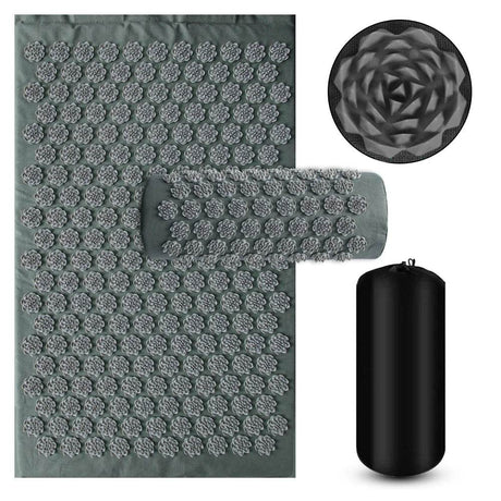 Shiatsu Acupressure Mat Cotton Spike Massage Pad - Sleep Galleria