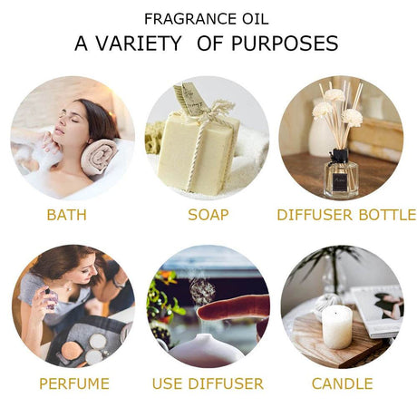 28-Piece Natural Essential Oils Diffuser Set - Sleep Galleria