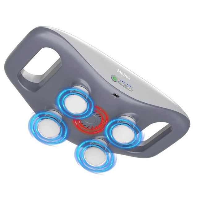 Four-Head Wireless Deep Tissue Percussion Massage Gun - Omega Lifestyles