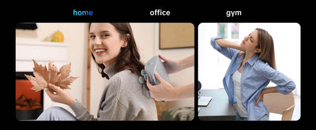 Four-Head Wireless Deep Tissue Percussion Massage Gun - Omega Lifestyles