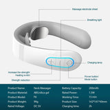 Smart Wireless Neck Massager With Heating TENS Pulse - Sleep Galleria