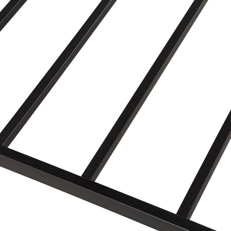 Twin Metal Daybed Frame With Trundle Built - In Casters - Merax - Omega Lifestyles