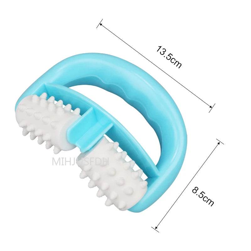 Handheld Double Roller Anti Cellulite Massage Massager - Sleep Galleria