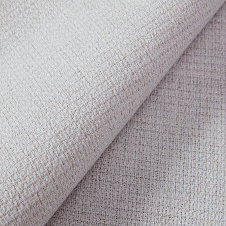 King Minimalist Upholstered Wingback Bed Frame Ivory - Minimalist Designs - Omega Lifestyles