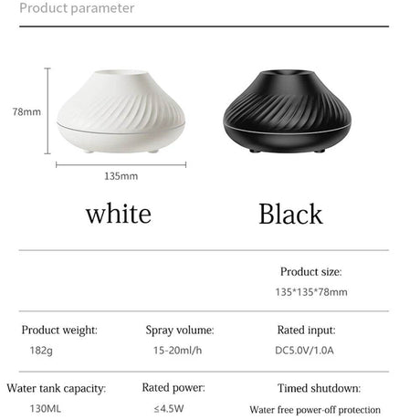 Volcanic Flame Essential Oil Diffuser & Humidifier - Sleep Galleria