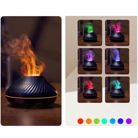 Volcanic Flame Essential Oil Diffuser & Humidifier - Sleep Galleria