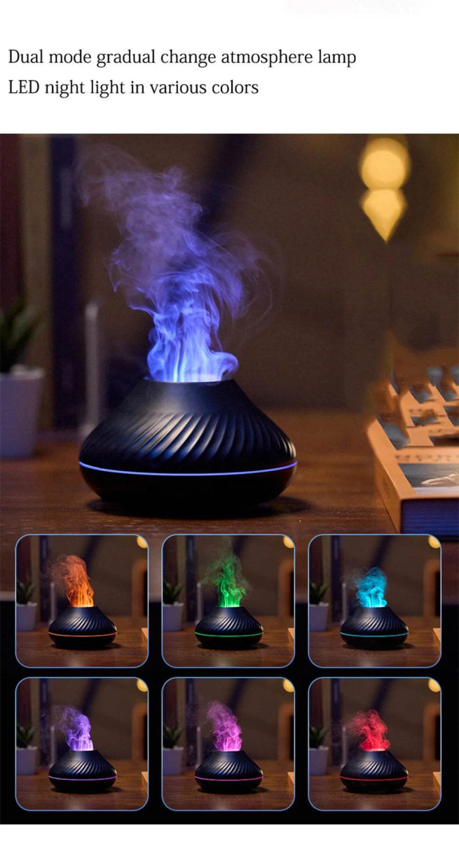 Volcanic Flame Essential Oil Diffuser & Humidifier - Sleep Galleria