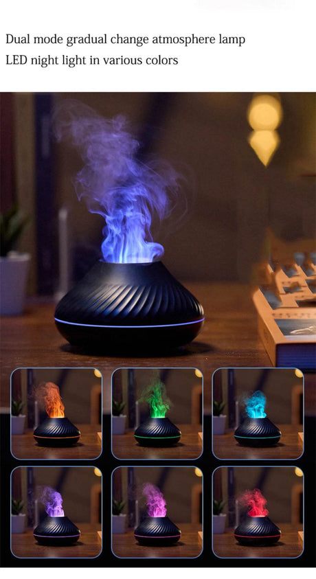 Volcanic Flame Essential Oil Diffuser & Humidifier - Sleep Galleria