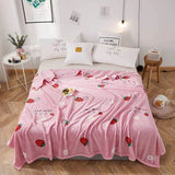 Hello Kitty Plush Cartoon Coral Fleece Blanket - Omega Lifestyles