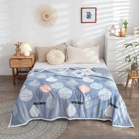 Hello Kitty Plush Cartoon Coral Fleece Blanket - Omega Lifestyles