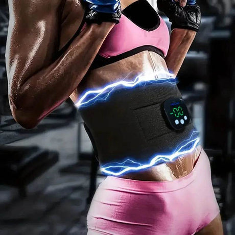 Portable Waist Massager USB Charging Fitness Shaping Belt - Sleep Galleria