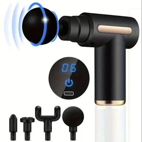 Rechargeable Portable Mini Muscle Percussion Massage Gun - Sleep Galleria