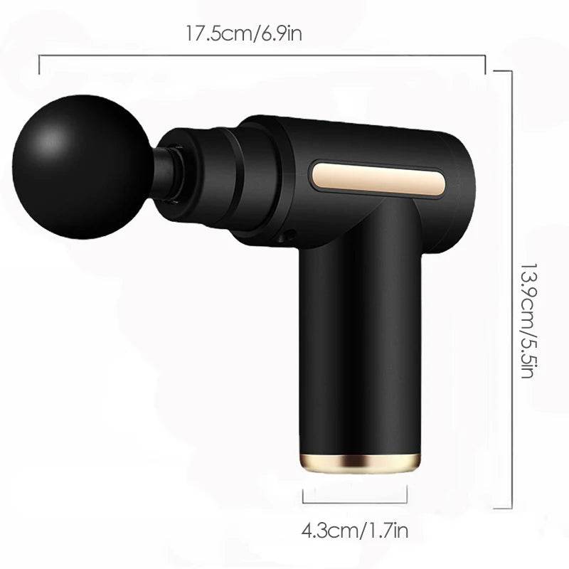 Rechargeable Portable Mini Muscle Percussion Massage Gun - Sleep Galleria