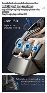 Mizuka RippleEase 4D Zero Gravity Shiatsu Massage Chair - Omega Lifestyles