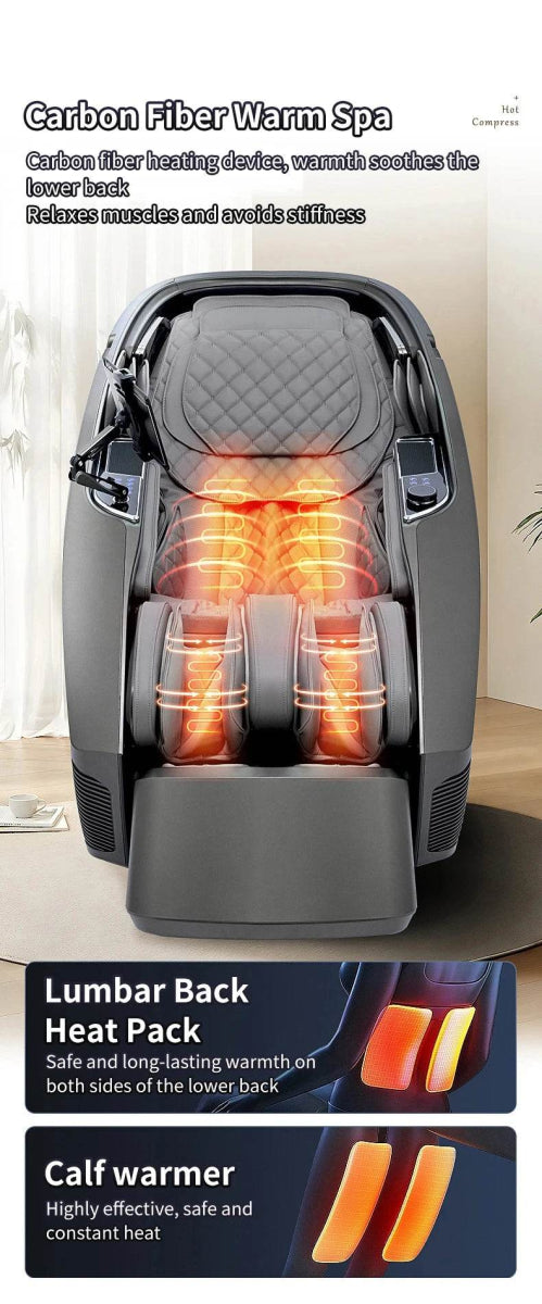 Mizuka RippleEase 4D Zero Gravity Shiatsu Massage Chair - Omega Lifestyles