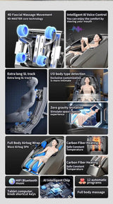 Mizuka RippleEase 4D Zero Gravity Shiatsu Massage Chair - Omega Lifestyles