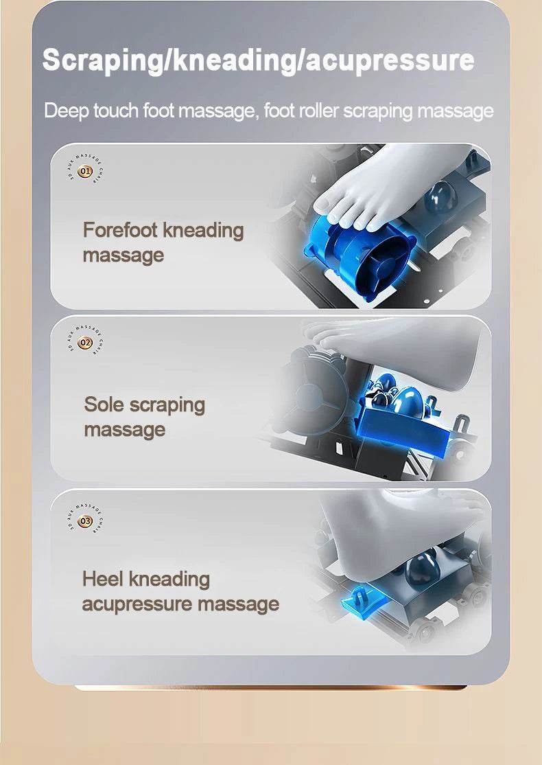 Mizuka StreamGlow 4D SL-Track Shiatsu Massage Chair - Omega Lifestyles