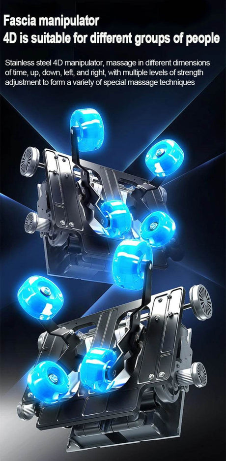 Mizuka StreamGlow 4D SL-Track Shiatsu Massage Chair - Omega Lifestyles