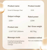 Mizuka StreamGlow 4D SL-Track Shiatsu Massage Chair - Omega Lifestyles