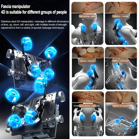 Mizuka StreamGlow 4D SL-Track Shiatsu Massage Chair - Omega Lifestyles