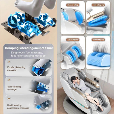 Mizuka StreamGlow 4D SL-Track Shiatsu Massage Chair - Omega Lifestyles