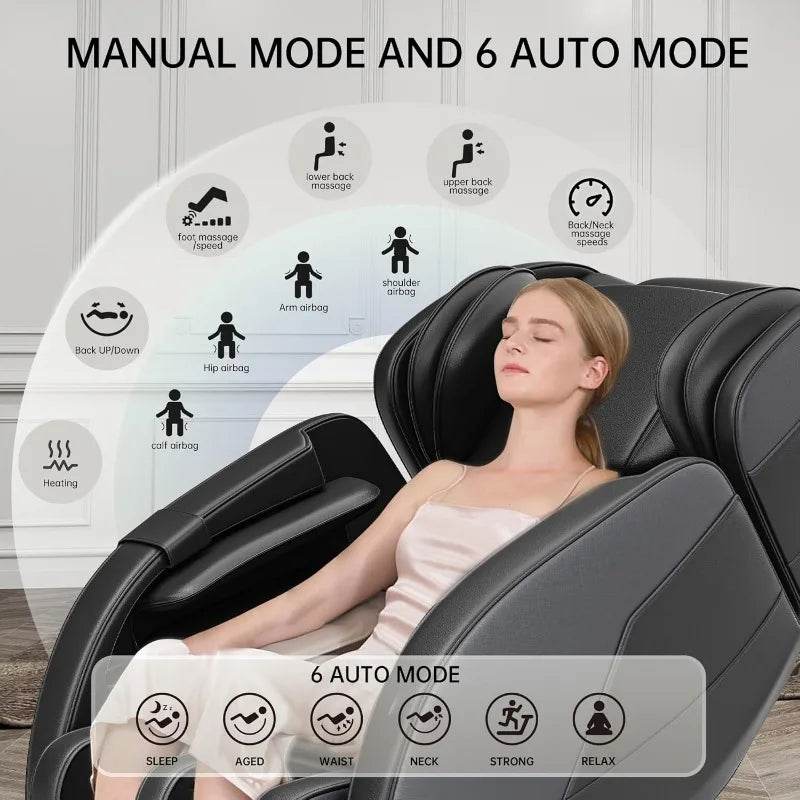 Mizuka TideAir Full Body Heated Massage Chair - Omega Lifestyles