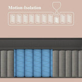 Soft 14-Inch Plush Hybrid Memory Foam Mattress - Omega Lifestyles