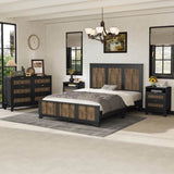4 Piece Modern Queen Bedroom Furniture Set - Omega Lifestyles