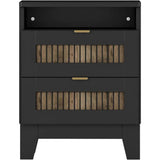 4 Piece Modern Queen Bedroom Furniture Set - Omega Lifestyles