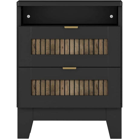 4 Piece Modern Queen Bedroom Furniture Set - Omega Lifestyles