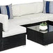 7-Piece Modular Outdoor Wicker Patio Sectional Set - Omega Lifestyles