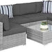 7-Piece Modular Outdoor Wicker Patio Sectional Set - Omega Lifestyles