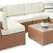 7-Piece Modular Outdoor Wicker Patio Sectional Set - Omega Lifestyles