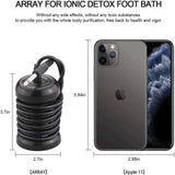 Detox Ionic Foot Spa Bath Machine With Massage Function - Sleep Galleria
