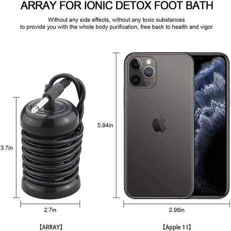 Detox Ionic Foot Spa Bath Machine With Massage Function - Sleep Galleria